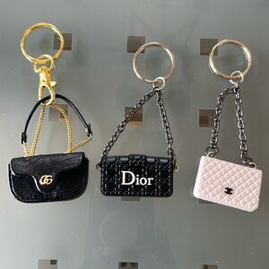 Mini Designer Inspired Keychain Set Bundle